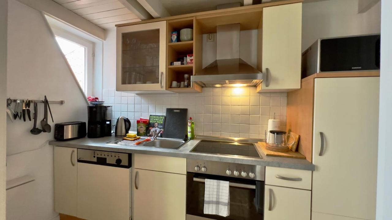 Gemuetliche Maisonettewohnung Mit Dachterrasse Am Schloss Oldenburg Eksteriør bilde