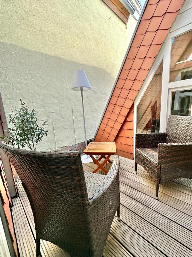 Gemuetliche Maisonettewohnung Mit Dachterrasse Am Schloss Oldenburg Eksteriør bilde
